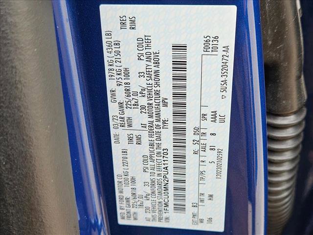 Certified 2023 Ford Escape ST-Line w/ Tech Pack #1 image 25