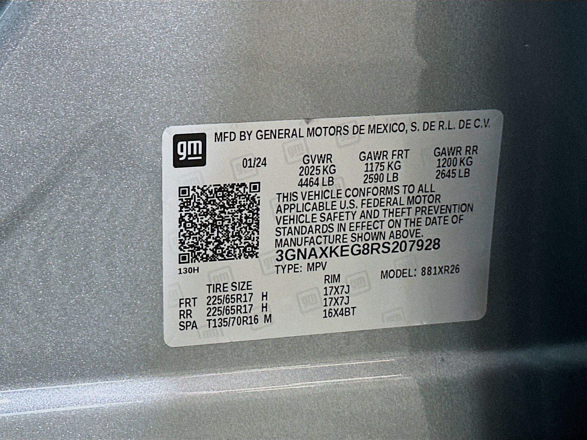 Used 2024 Chevrolet Equinox LT w/ LPO, Floor Liner Package FWD image 29