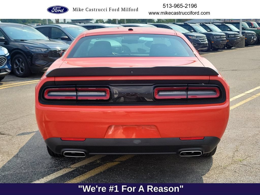 Used 2023 Dodge Challenger SXT w/ Blacktop Package RWD image 4