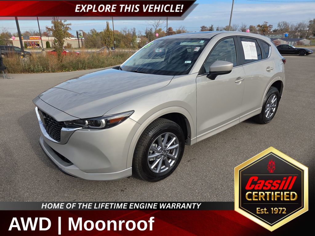 Used 2025 MAZDA CX-5 AWD 2.5 S w/ Preferred Package