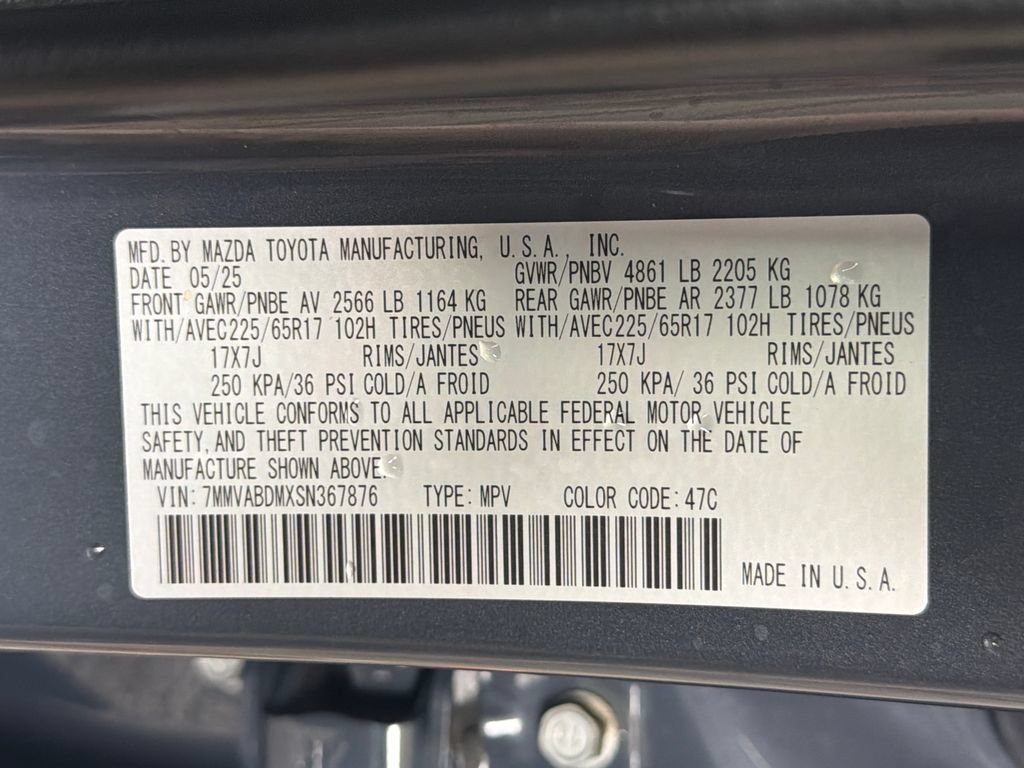 Used 2025 MAZDA CX-50 AWD 2.5 S w/ Premium Package image 37