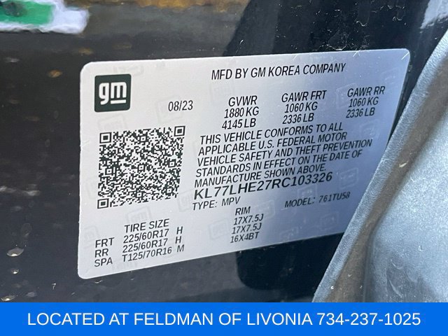 Certified 2024 Chevrolet Trax LT w/ Driver Confidence Package FWD image 32