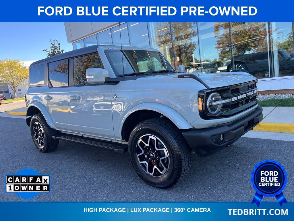 Certified 2023 Ford Bronco Outer Banks