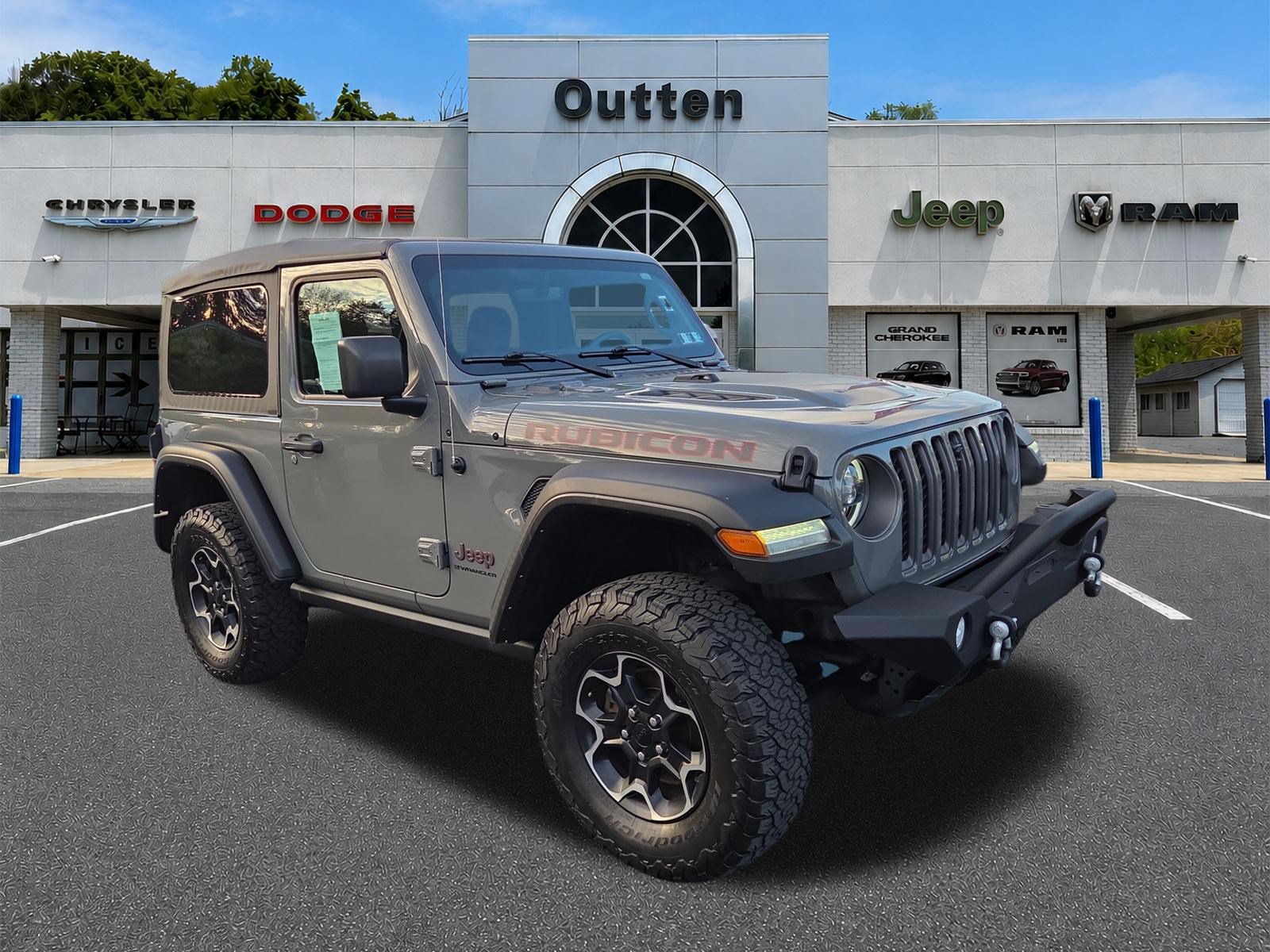 Certified 2023 Jeep Wrangler Rubicon w/ Steel Bumper Group AWD/4WD image 1