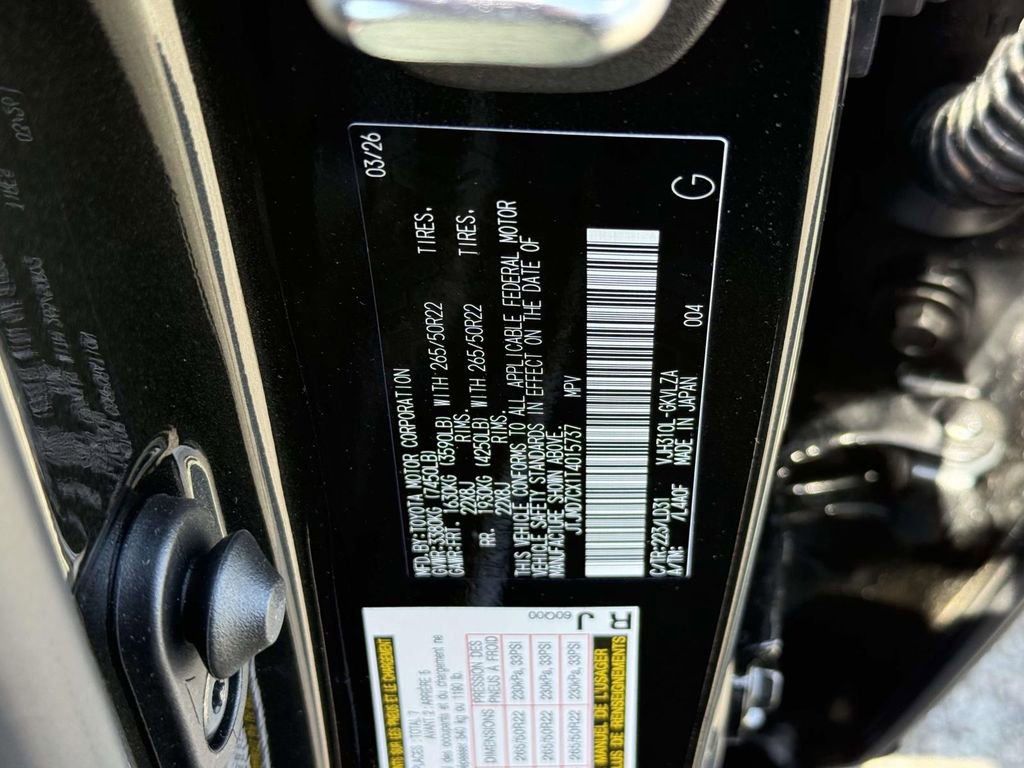 New 2026 Lexus LX 700h F Sport AWD/4WD image 20