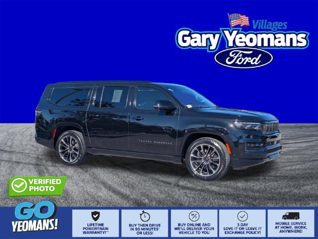Used 2025 Jeep Grand Wagoneer L Series III w/ Quick Order Packagew 28T