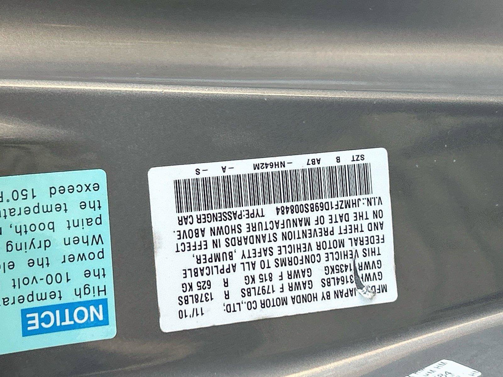 Used 2011 Honda CR-Z EX image 37