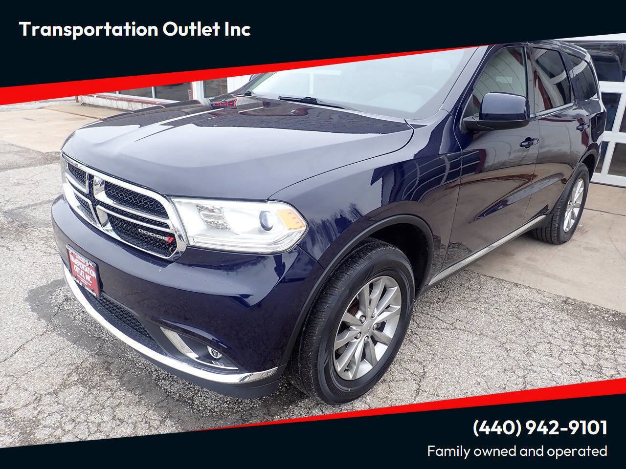 Used 2018 Dodge Durango SXT w/ 3rd Row Seating Group AWD/4WD image 1