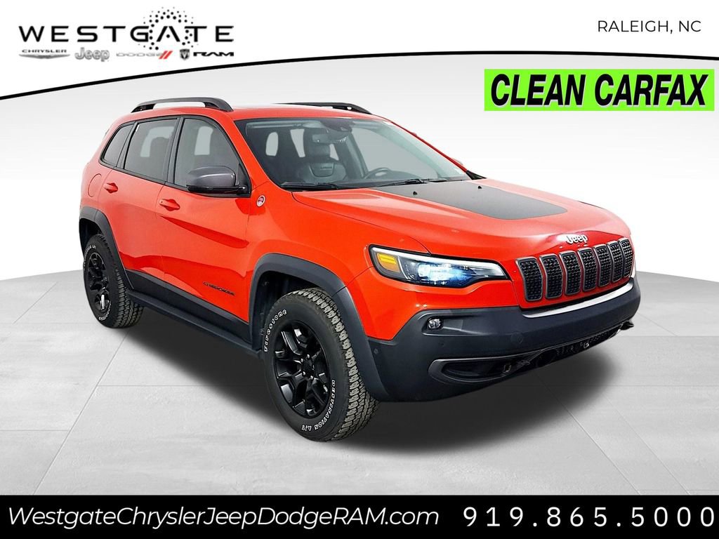 Used 2021 Jeep Cherokee Trailhawk w/ Sun, Sound & Nav Group