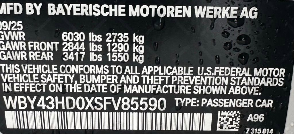 New 2025 BMW i4 xDrive40i w/ Premium Package image 44