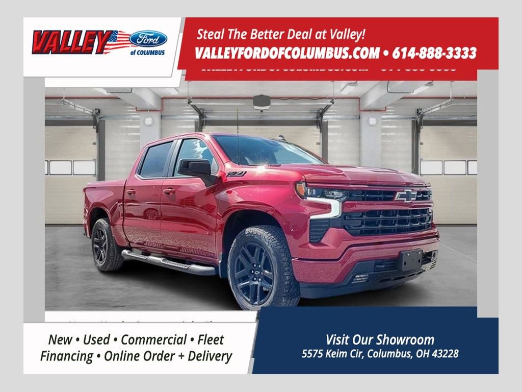 Used 2025 Chevrolet Silverado 1500 RST w/ Dark Appearance Package image 1
