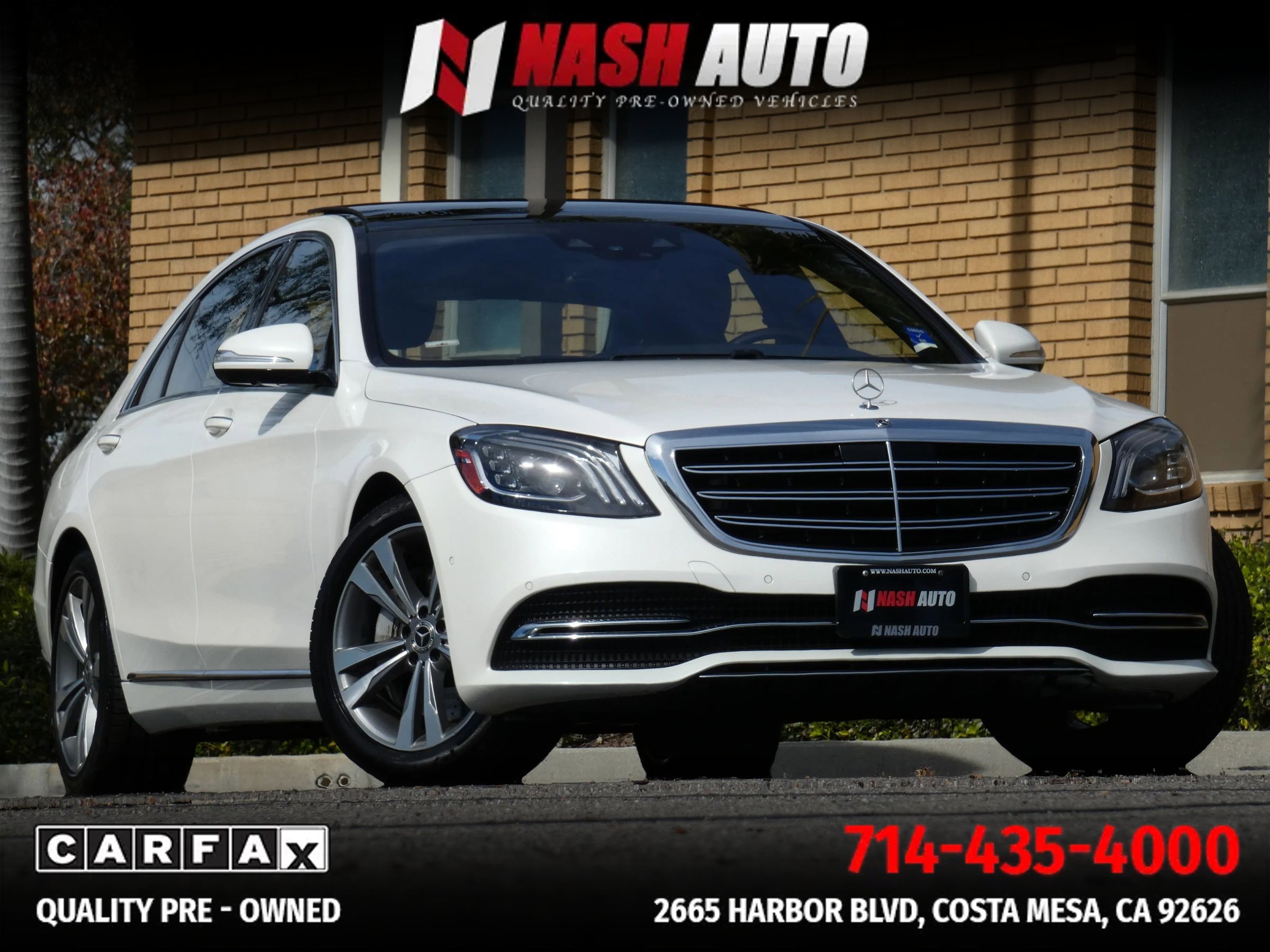 Used 2019 Mercedes-Benz S 450 Sedan image 1
