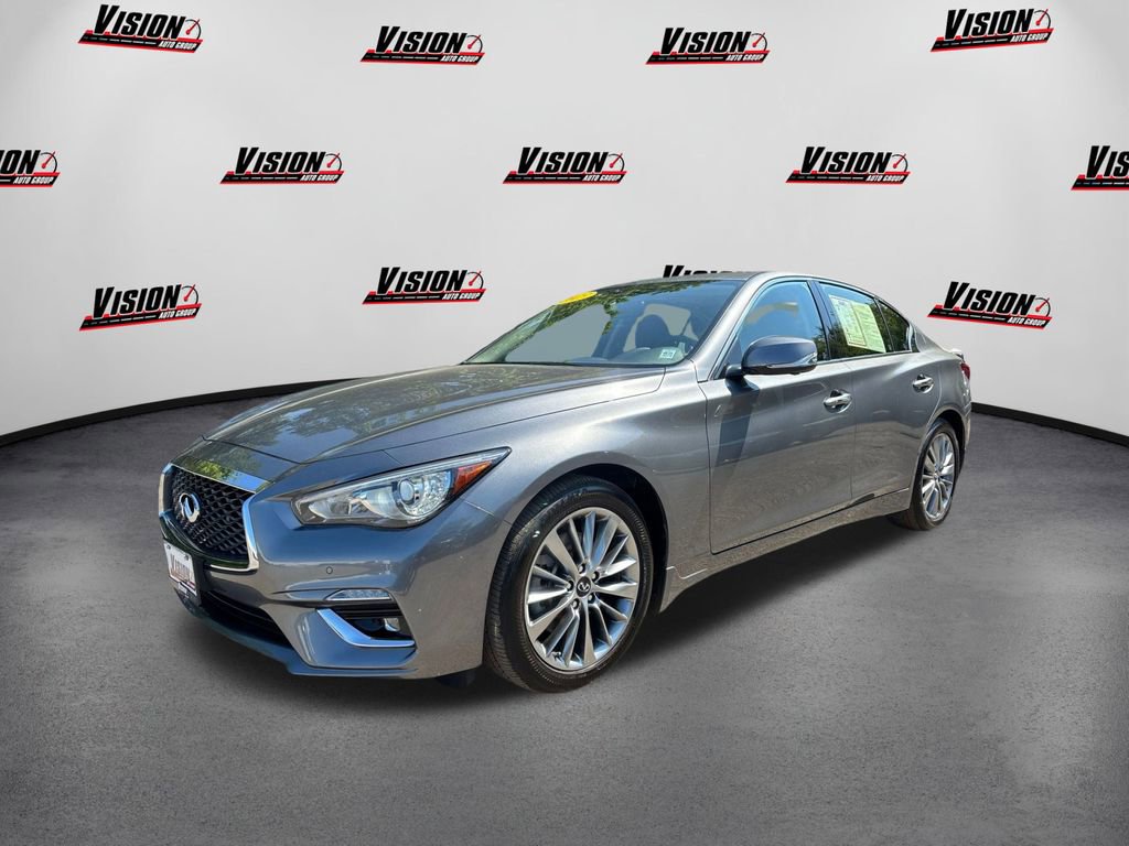 Used 2023 INFINITI Q50 Luxe w/ Cargo Package