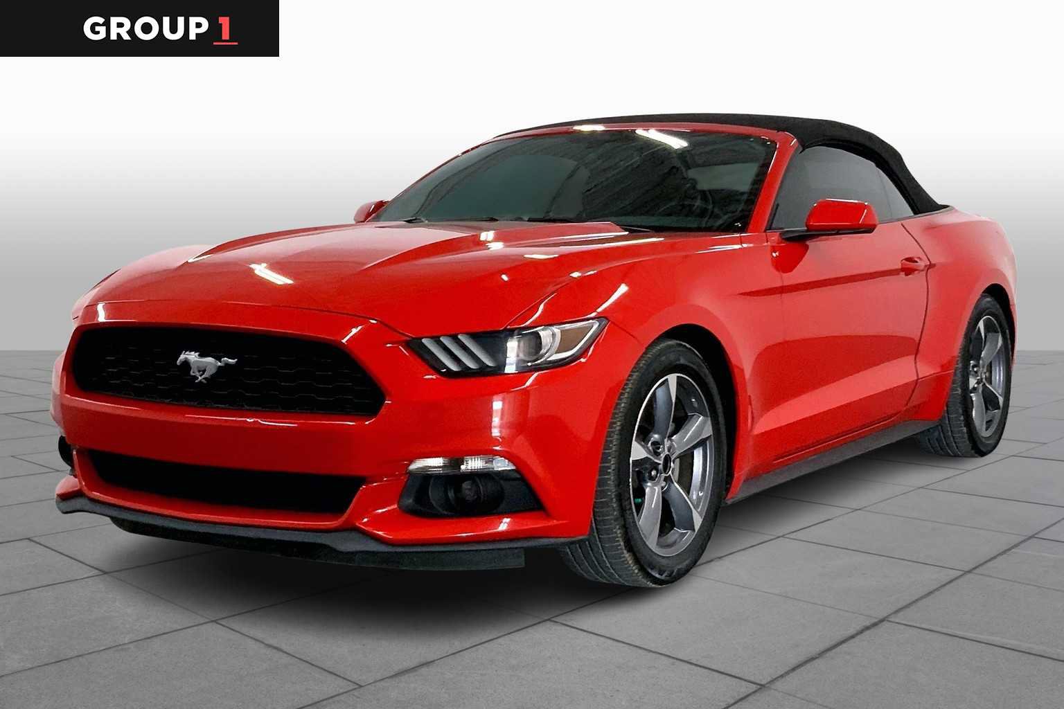 Used 2016 Ford Mustang Convertible w/ Equipment Group 051A RWD image 1