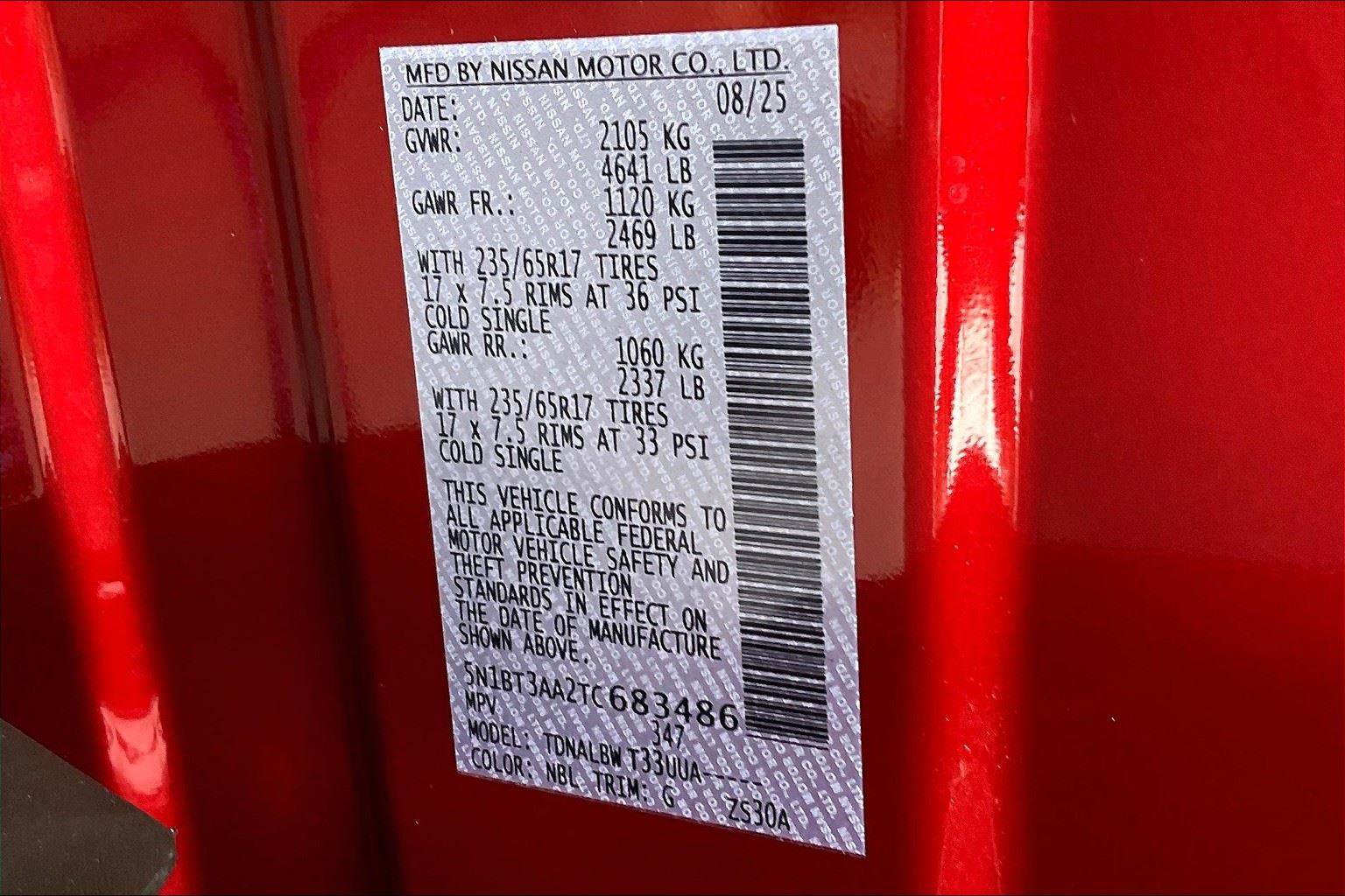 New 2026 Nissan Rogue S image 13