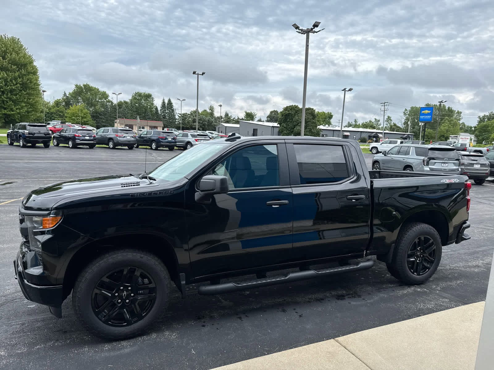 New 2026 Chevrolet Silverado 1500 Custom w/ Turbomax Blackout Package image 10