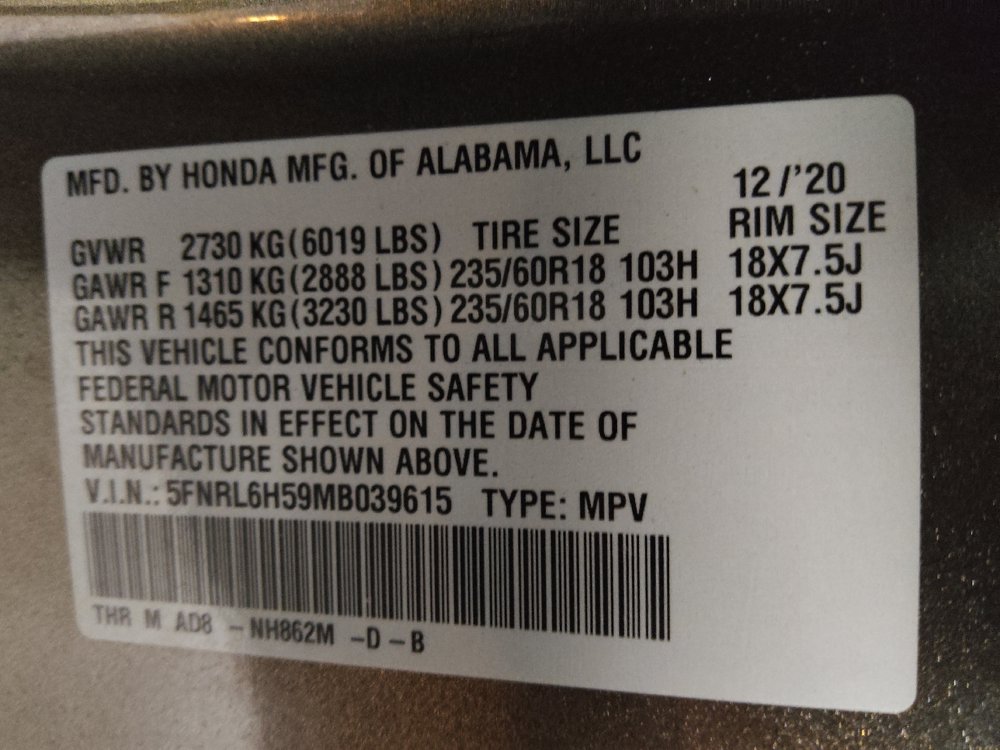 Used 2019 Honda Odyssey EX-L image 33