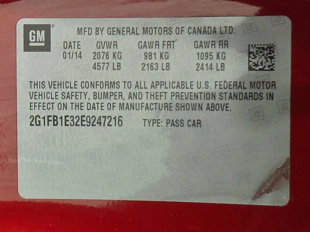 Used 2014 Chevrolet Camaro LT w/ RS Package RWD image 48