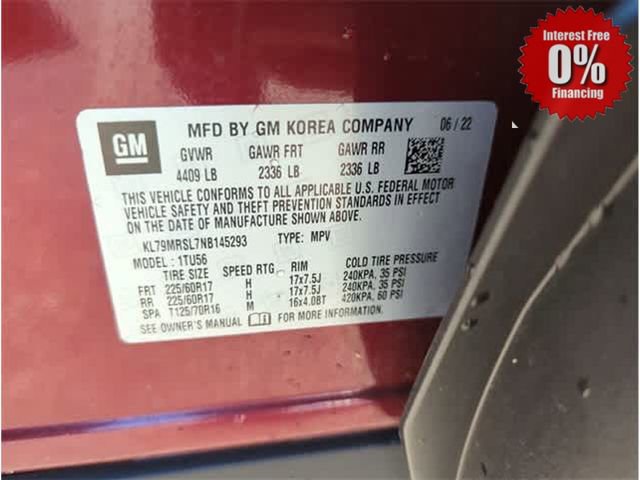 Certified 2022 Chevrolet TrailBlazer LT w/ Driver Confidence Package AWD/4WD image 32