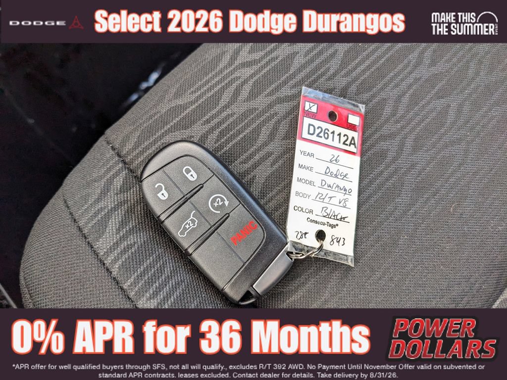 New 2026 Dodge Durango GT w/ Blacktop Package AWD/4WD image 40