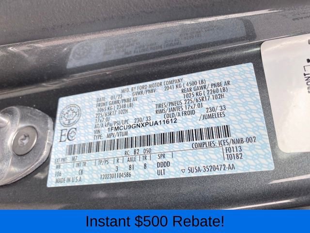 Used 2023 Ford Escape Active image 23