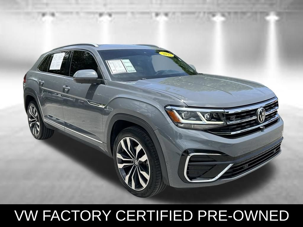 Used 2022 Volkswagen Atlas Cross Sport SEL Premium R-Line AWD/4WD image 3