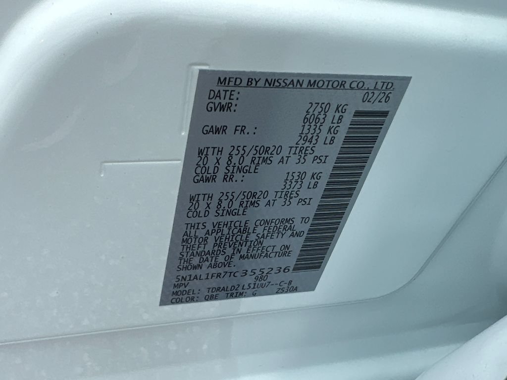 Used 2026 INFINITI QX60 Luxe w/ Cargo Package FWD image 34