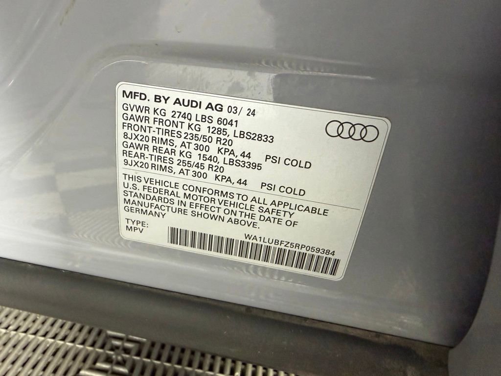 Used 2024 Audi Q4 e-tron Premium Plus w/ Premium Plus AWD/4WD image 36