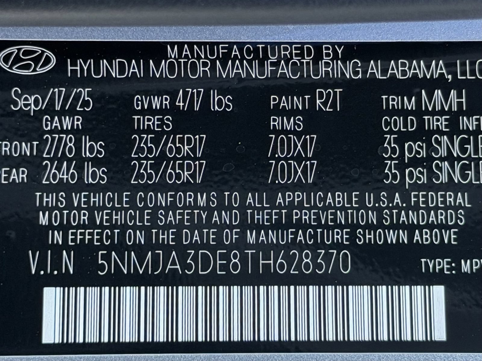 Certified 2026 Hyundai Tucson SE FWD image 28