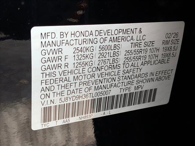 New 2026 Acura MDX FWD image 17