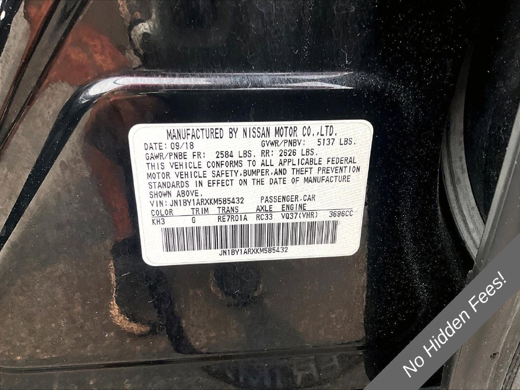 Used 2019 INFINITI Q70 Luxe AWD/4WD image 29