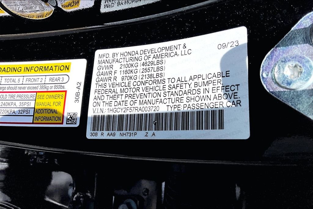 Certified 2024 Honda Accord Sport image 14