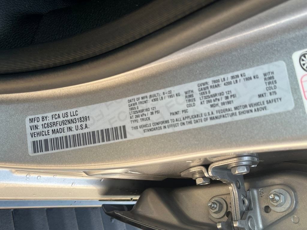 Used 2022 RAM 1500 TRX w/ TRX Level 2 Equipment Group image 49