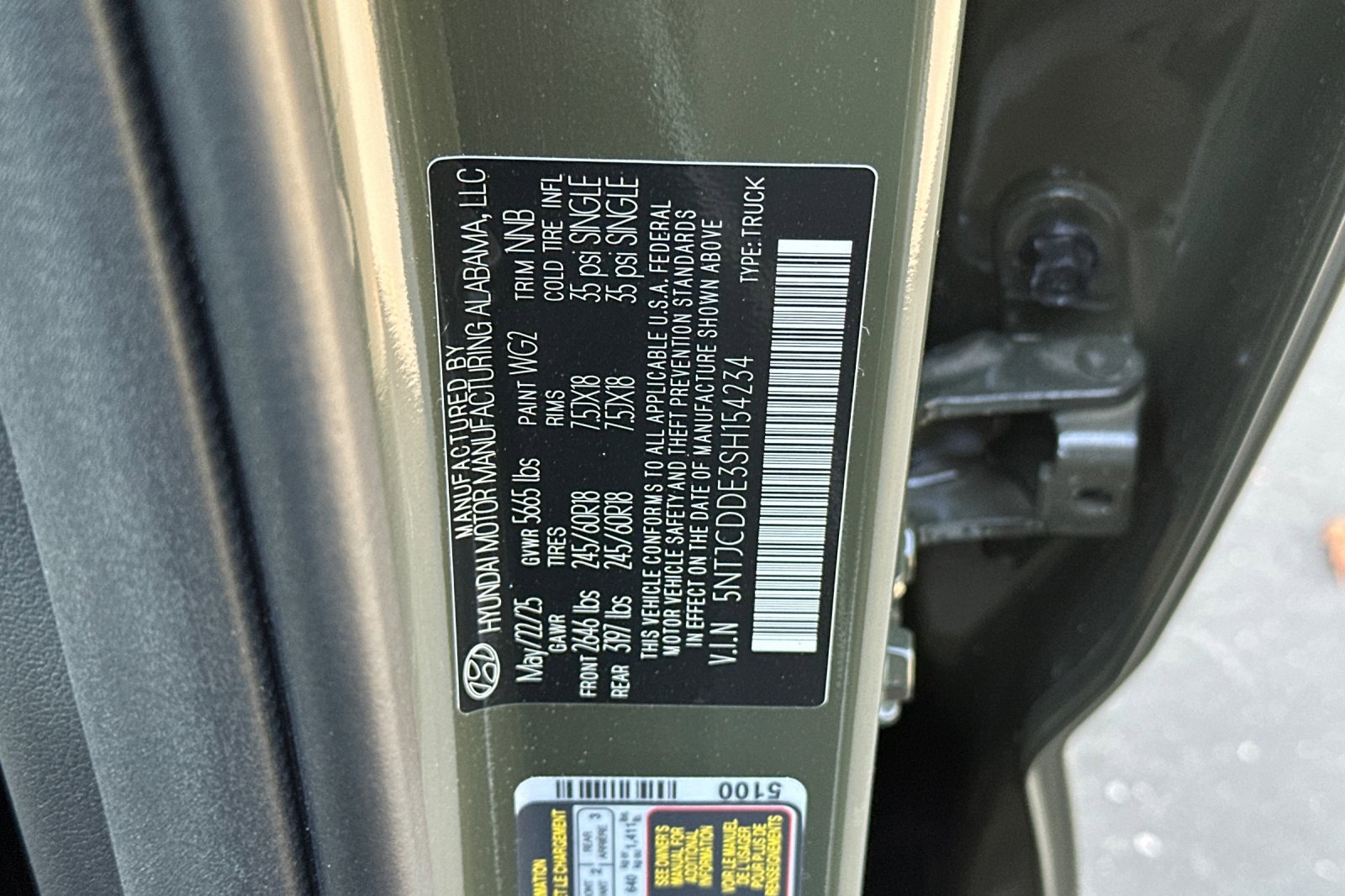 New 2025 Hyundai Santa Cruz SEL image 27