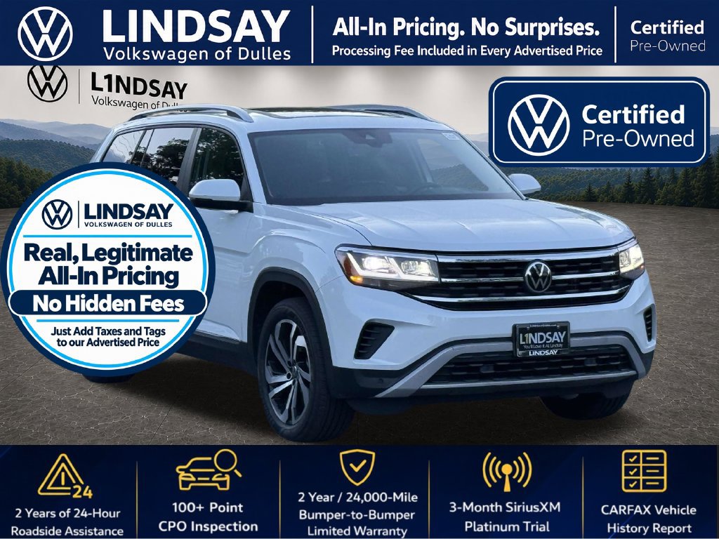 Used 2022 Volkswagen Atlas SEL