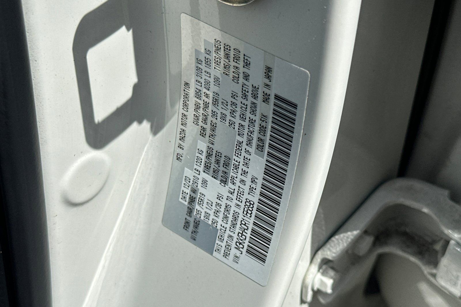 Certified 2024 MAZDA CX-90 Plug-In Hybrid w/ Preferred image 26