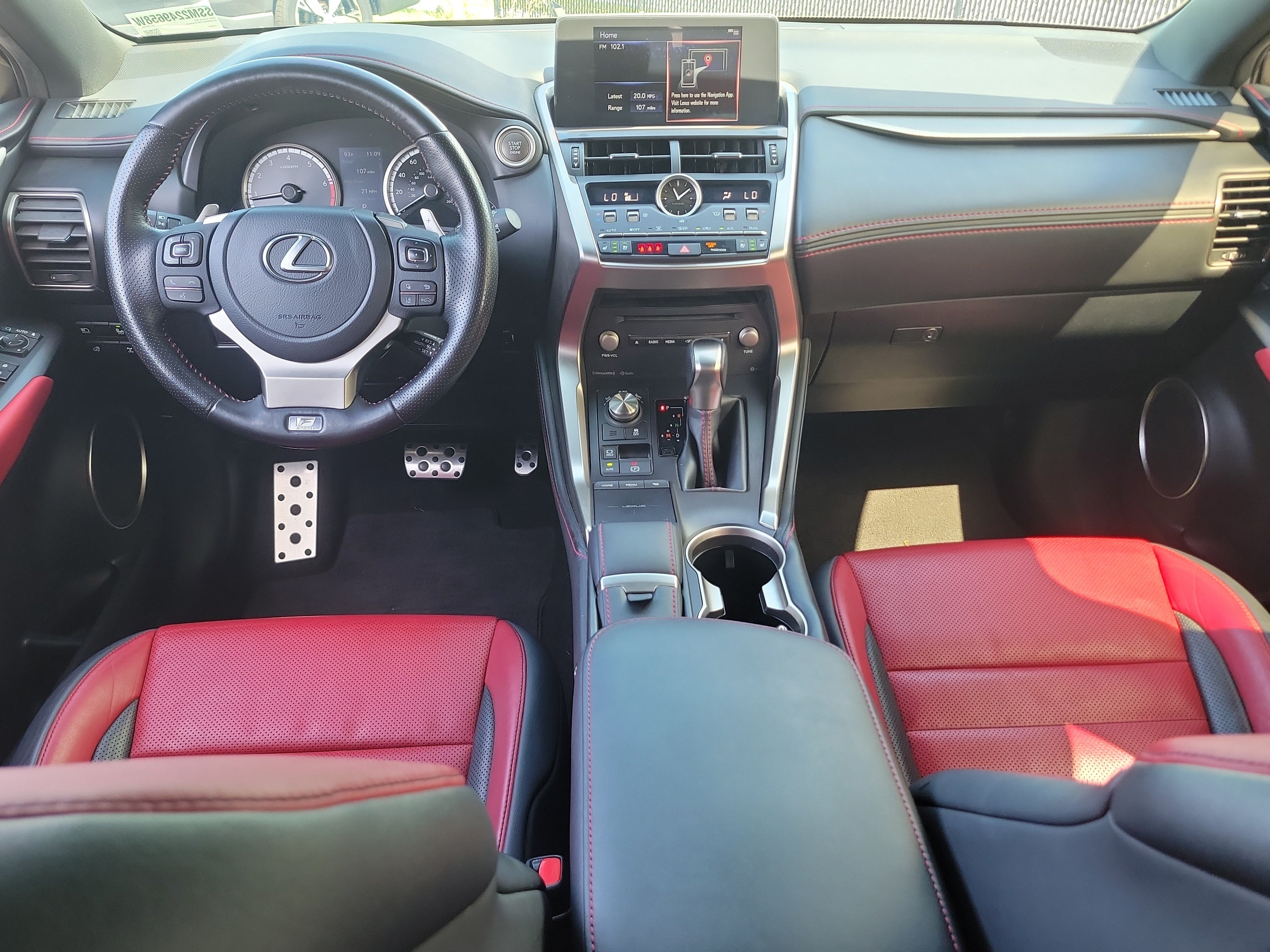 Used 2021 Lexus NX 300 F Sport w/ Accessory Package AWD/4WD image 16