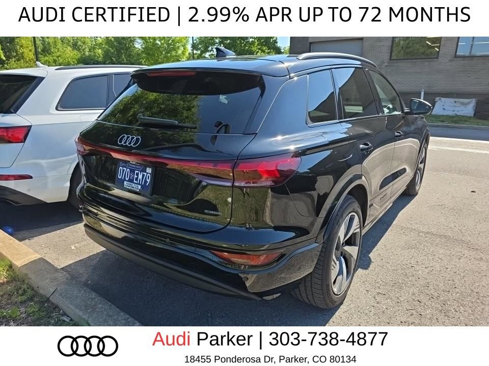 Used 2025 Audi Q6 e-tron Premium Plus w/ Premium Plus AWD/4WD image 5