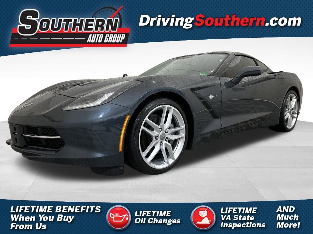 Used 2019 Chevrolet Corvette Stingray Coupe w/ 1LT image 1