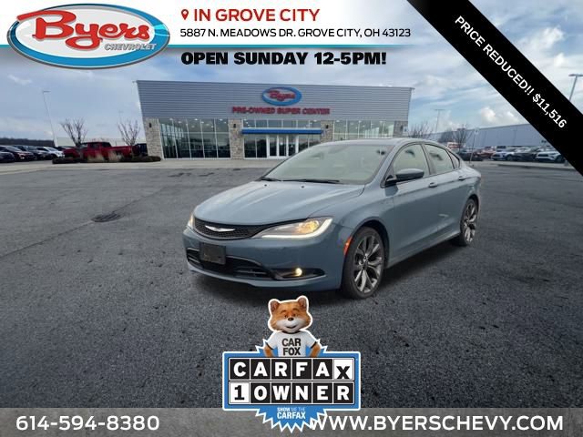Used 2015 Chrysler 200 S w/ Comfort Group