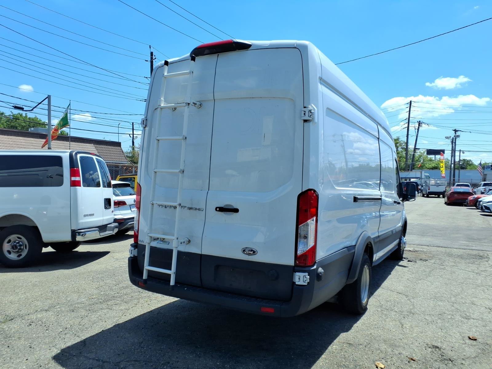 Used 2020 Ford Transit 350 148 High Roof Extended DRW w/ Load Area Protection Package RWD image 7
