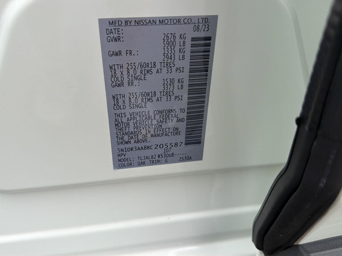 Used 2024 Nissan Pathfinder S FWD image 39