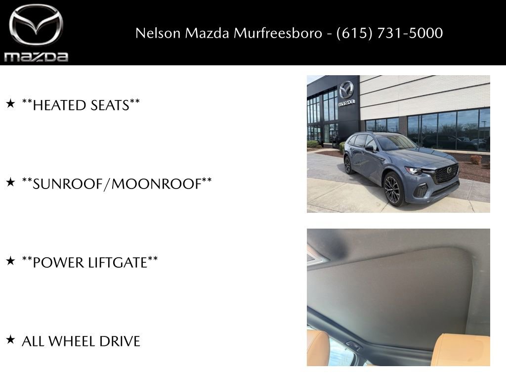 Certified 2025 MAZDA CX-70 3.3 Turbo S w/ Premium Plus image 28