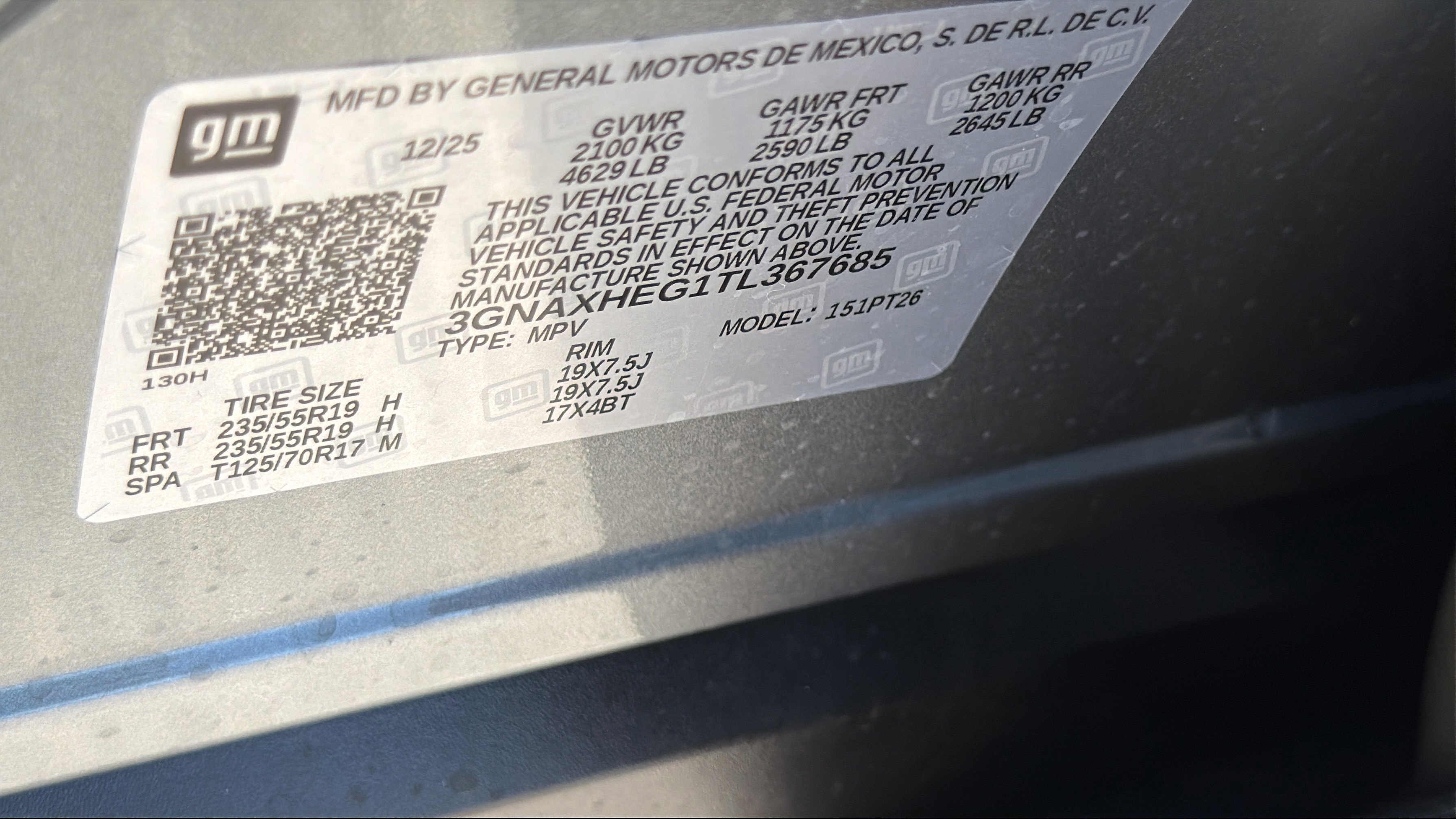 New 2026 Chevrolet Equinox LT w/ Convenience Package II image 16