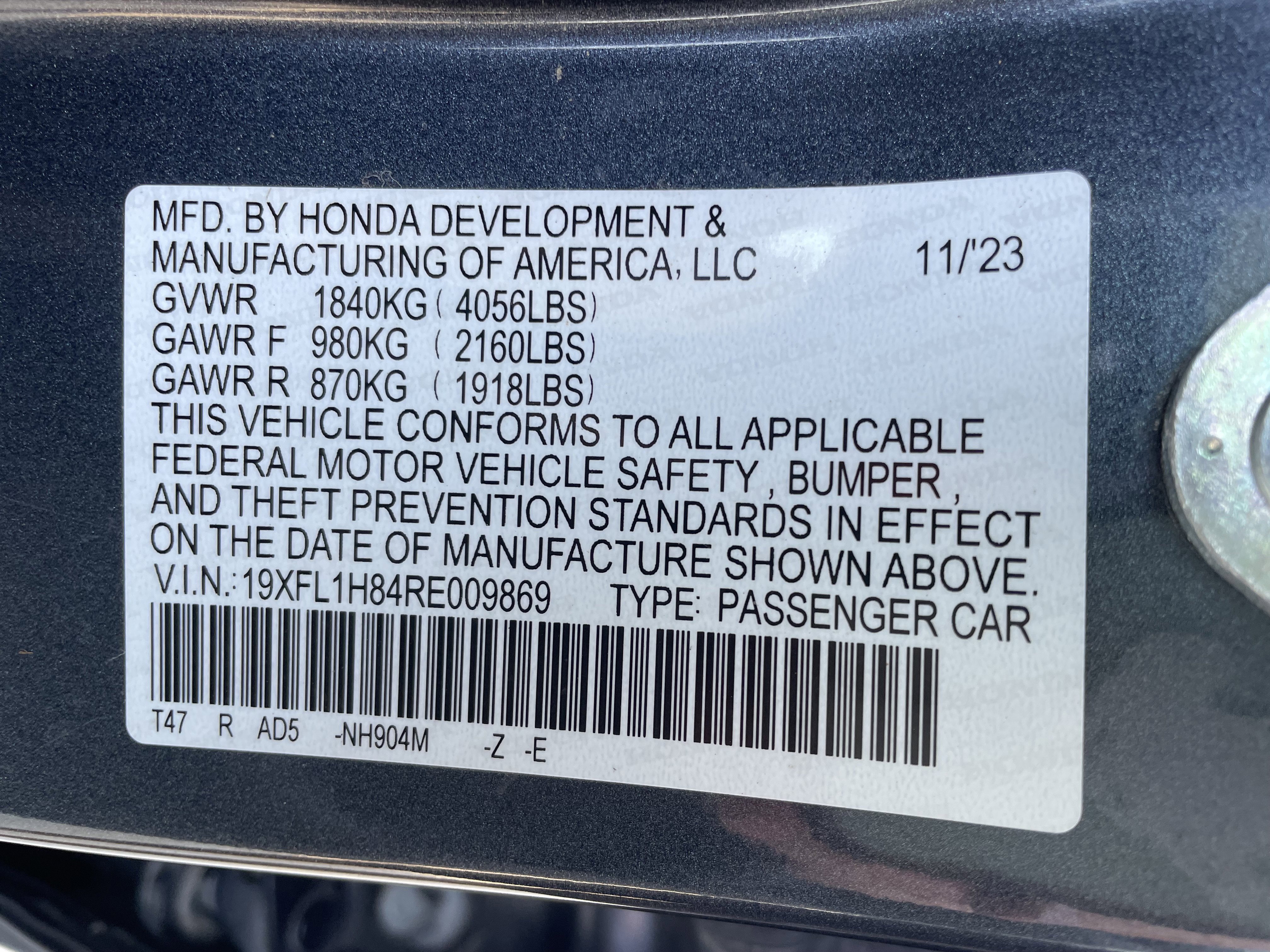 Used 2024 Honda Civic Sport Touring image 24