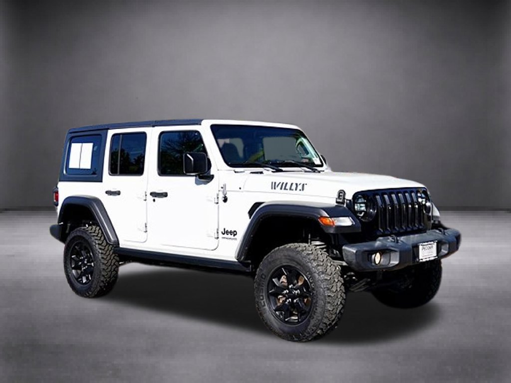 Used 2021 Jeep Wrangler Unlimited Sport AWD/4WD image 2