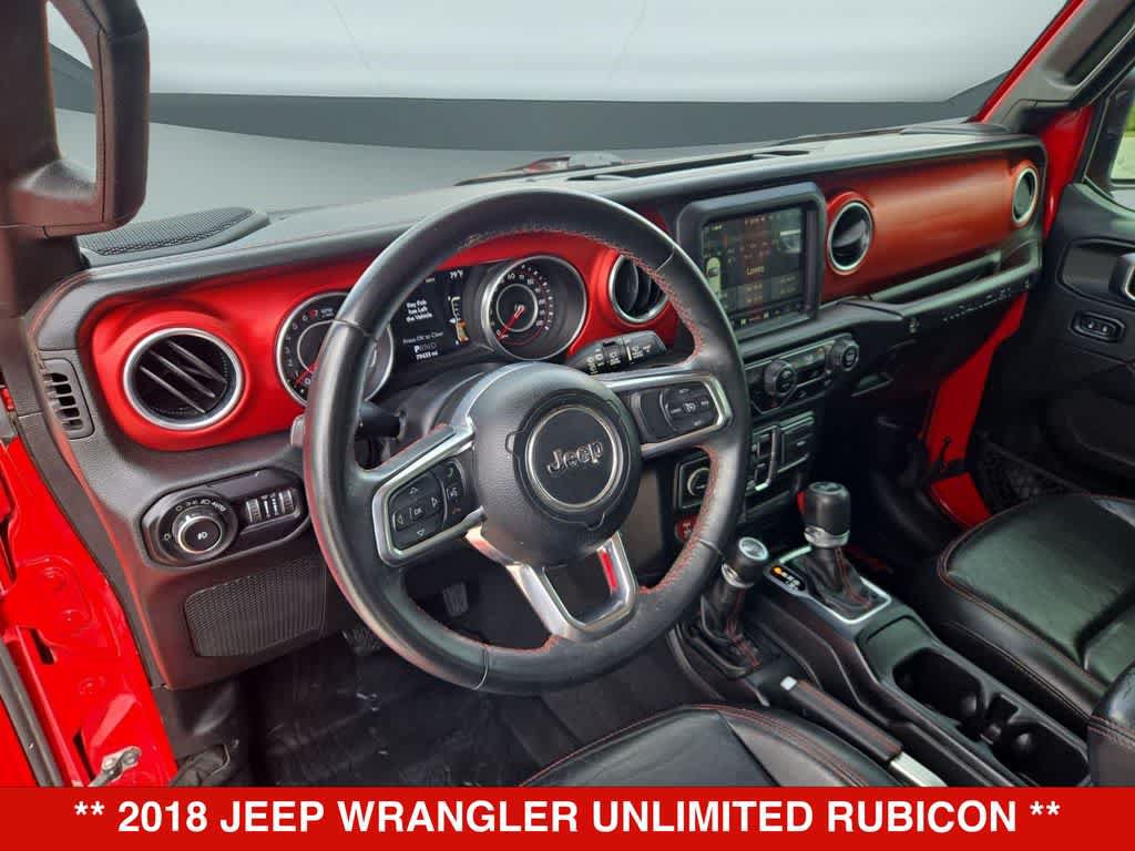 Used 2018 Jeep Wrangler Unlimited Rubicon AWD/4WD image 2