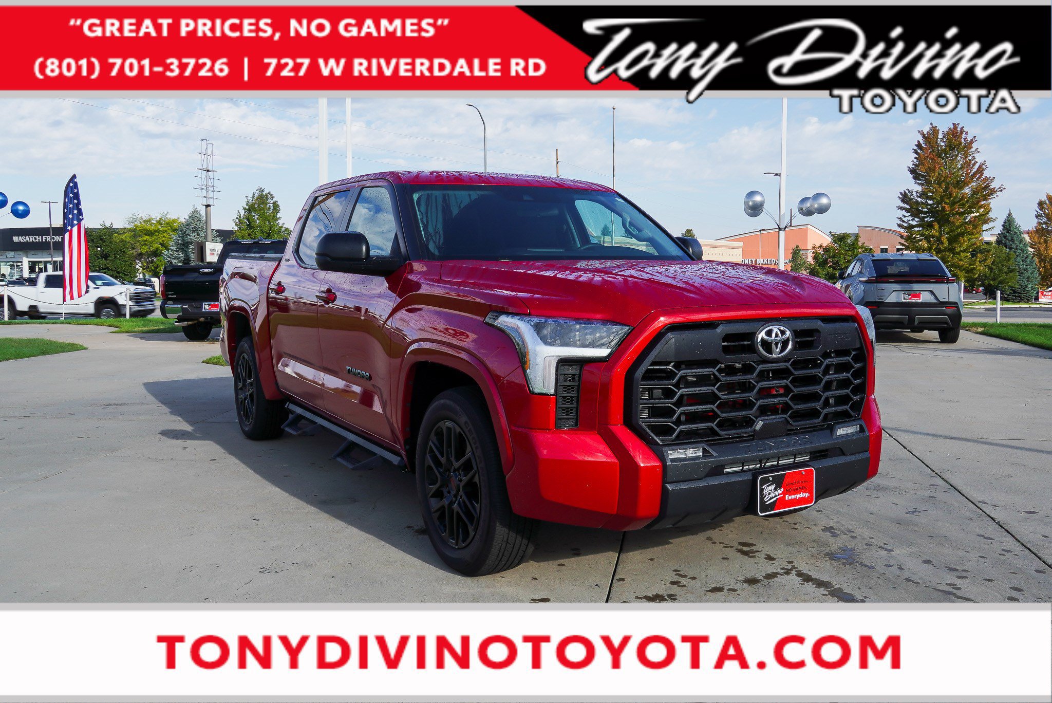 Used 2024 Toyota Tundra SR5 w/ TRD Sport Package AWD/4WD image 1