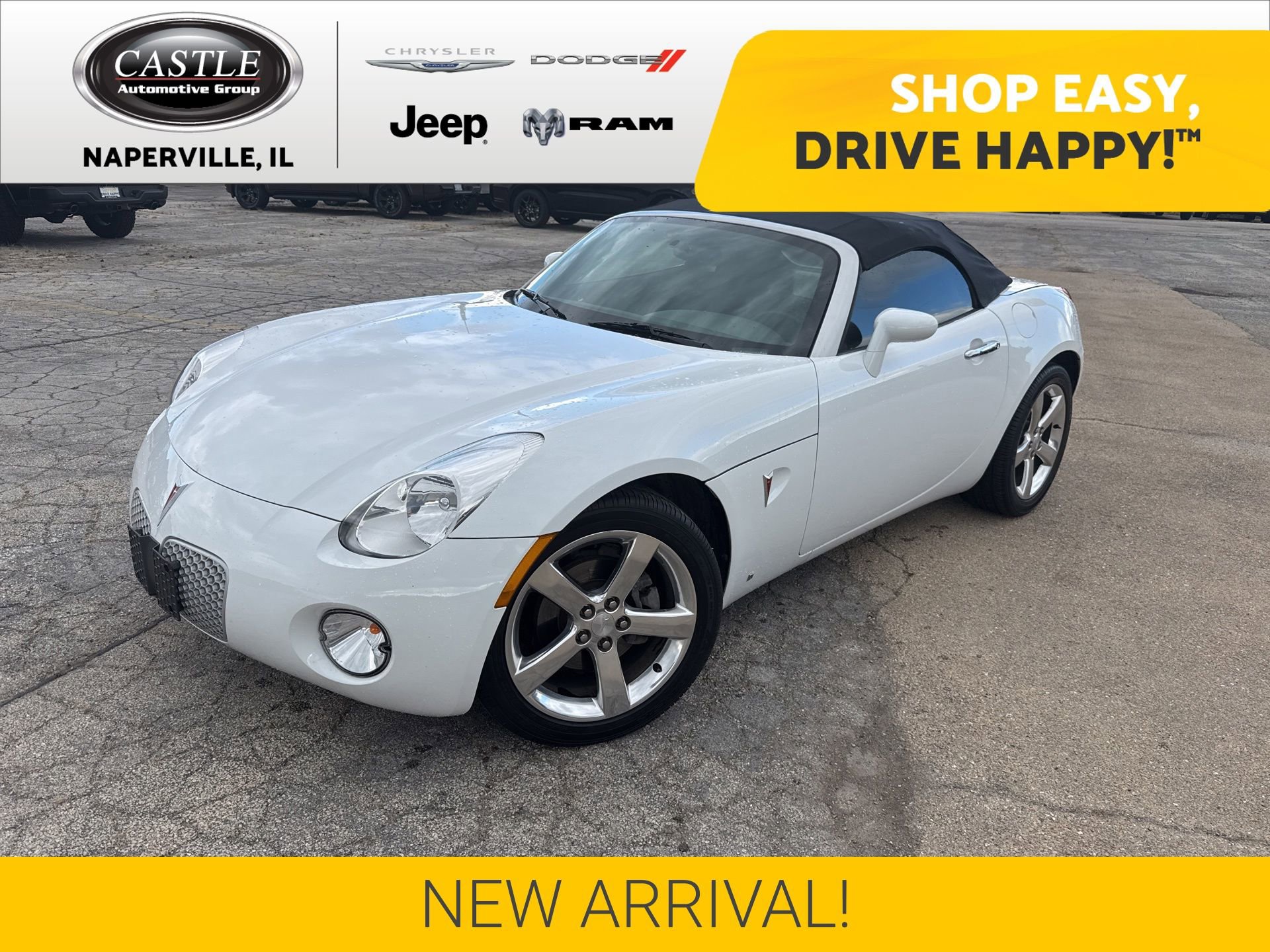 Used 2007 Pontiac Solstice Convertible
