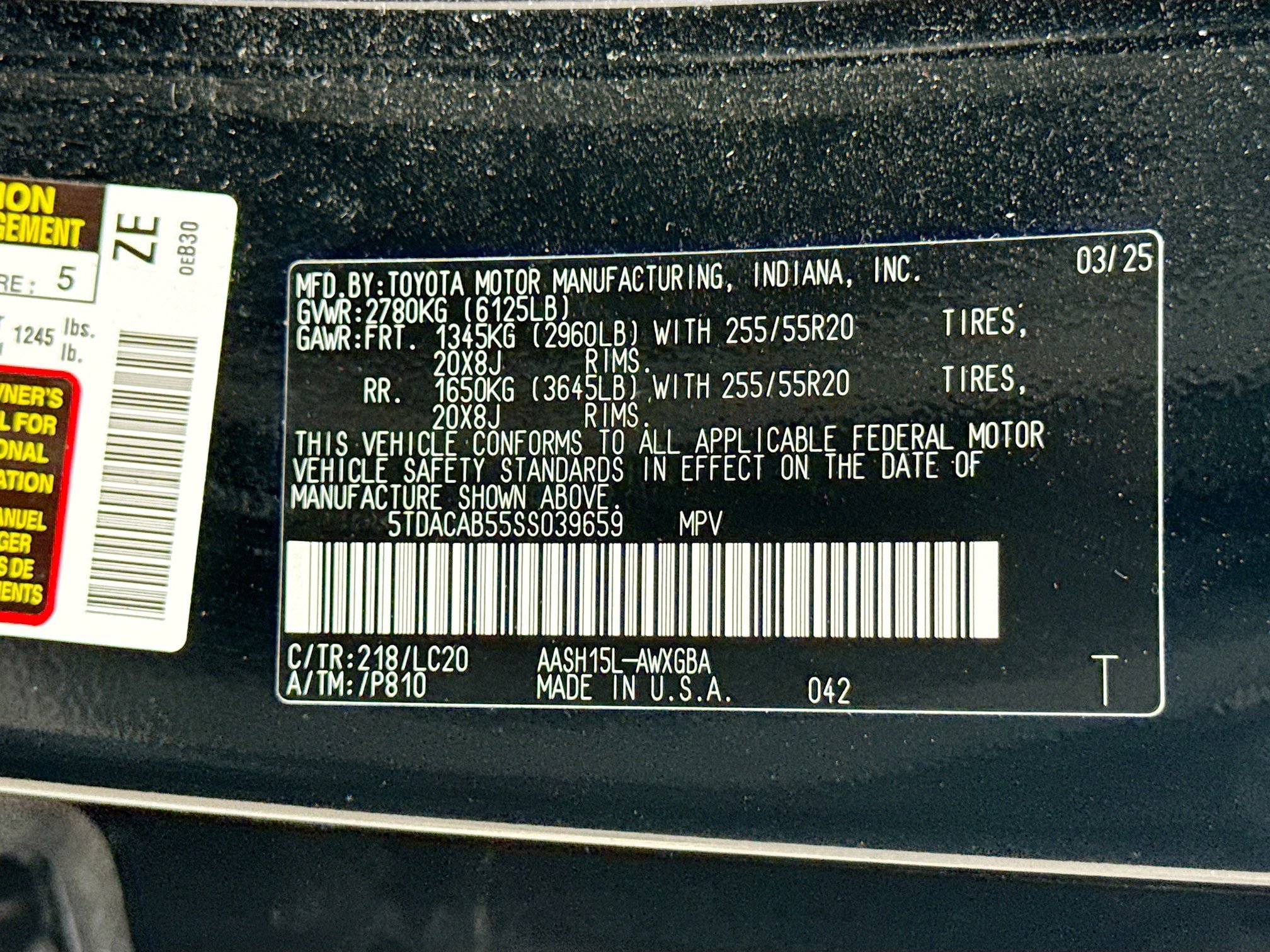 Used 2025 Toyota Grand Highlander AWD Hybrid image 49